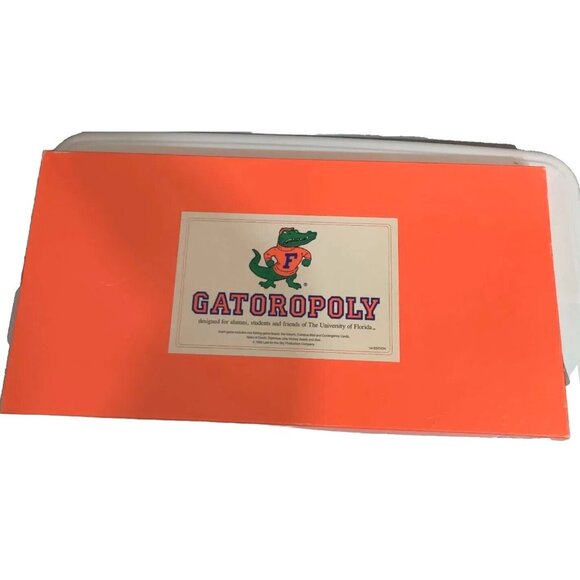 VTG 1992 GATOROPOLY University of Florida Gator Monopoly 1st Ed Boardgame - Picture 1 of 16